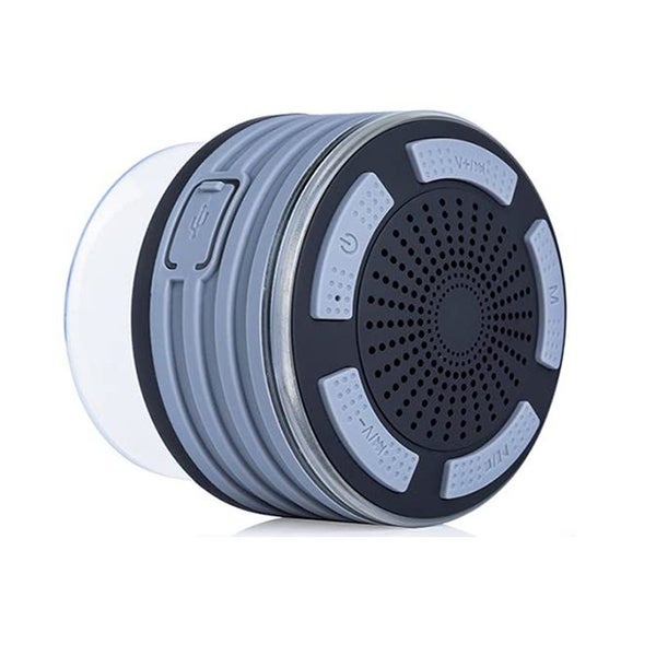 Waterproof Bluetooth 4.0 Shower Speaker - Grey Carousel 2
