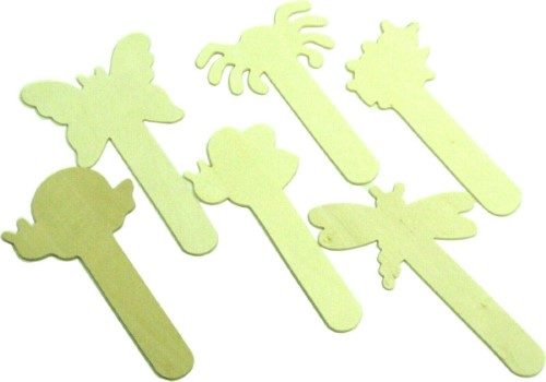 Anthony Peters Wood Craft Stick Bugs Set Of 6 Carousel 1
