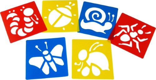 Stencil - Washable Stencils Bugs (6) Carousel 1