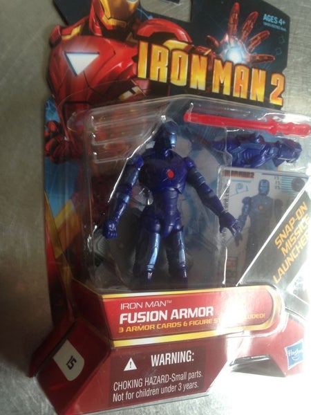 15 Iron Man (Fusion Armor) hasbro avengers 3.75 inch Ironman action figures Carousel 3