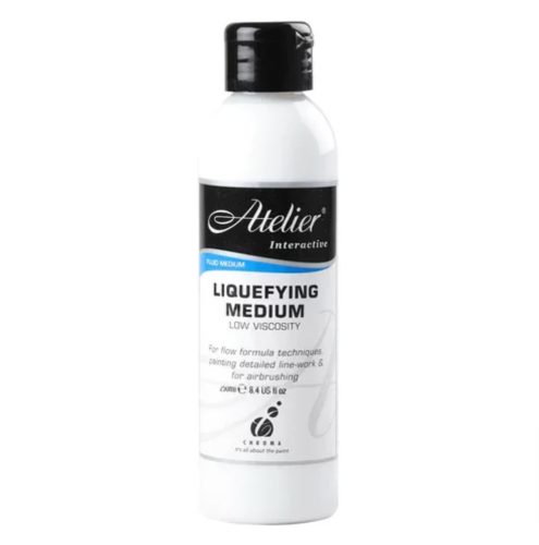 Acrylic Paint - Atelier Liquefying Medium 250ml Carousel 1