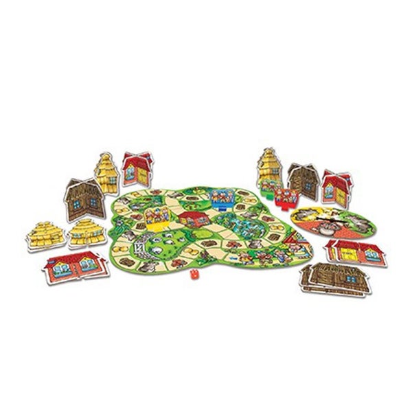 Orchard Toys Three Little Pigs Game Carousel 2