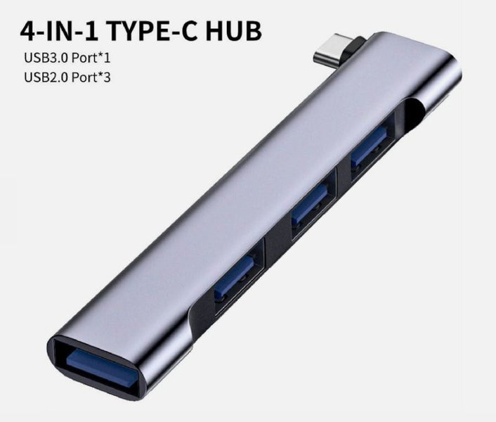 For Laptop PC Docking Station 4 IN 1 USB 3.0 Charging USB-C HUB OTG Adapter Carousel 1