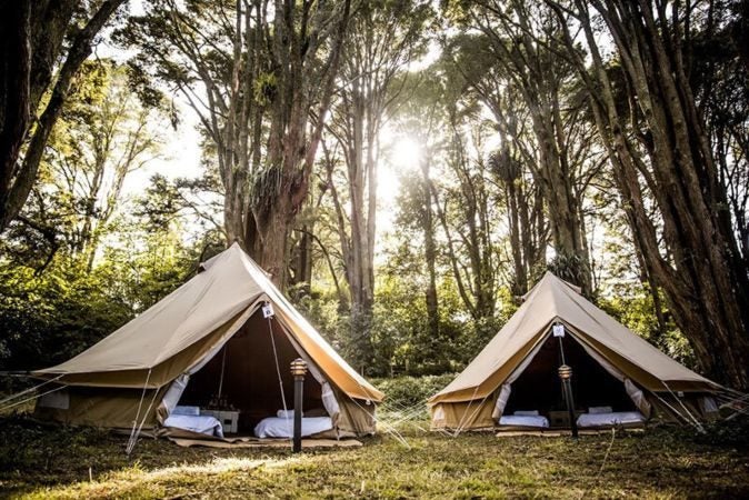 5m Bell Tent Fly for that extra protection against the elements Carousel 2