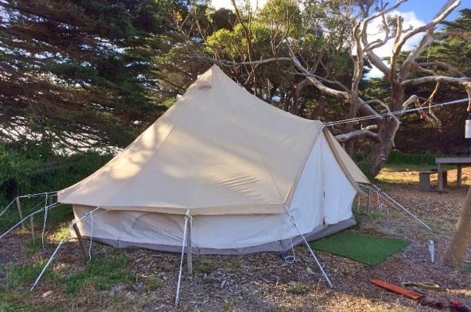 6m Bell Tent with ALL WEATHER FLY - 900D Oxford Canvas ***1-YEAR WARRANTY*** Carousel 2