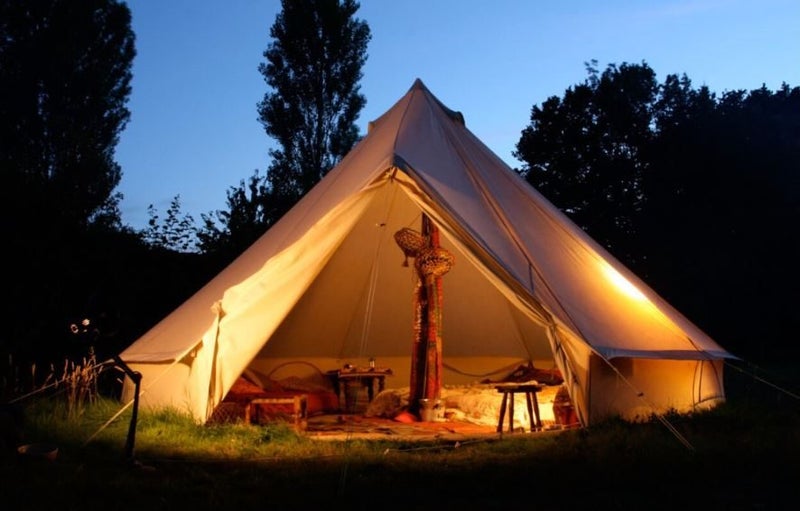 5m Bell Tent for Family Glamping **1-YEAR WARRANTY** Carousel 1