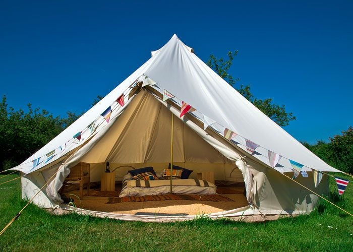 5m Bell Tent Oxford 900D Canvas for the Family **1-YR WARRANTY** Carousel 2