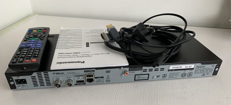 Panasonic DMR-PWT560 3D/Blu-ray player/HDD Recorder with Wi-Fi Carousel 2
