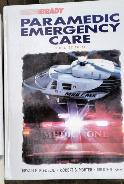 Brady "Paramedic Emergency Care" - FREE SHIPPING Carousel 1