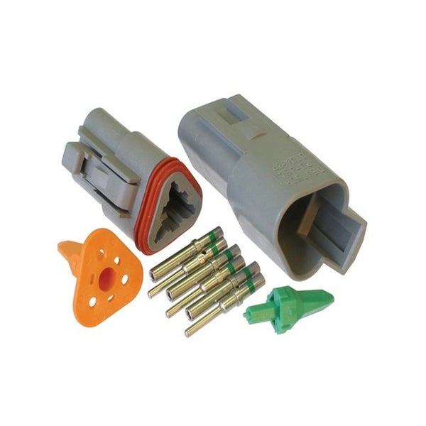 Deutsch DT 3-Way 3 Pin Electrical Connector Waterproof Plug Kit Carousel 2