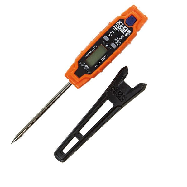 Klein Digital Pocket Thermometer -40 to 250 C Contact / Non-Contact Carousel 1
