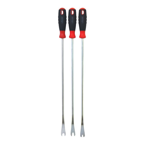 PK Tools Door Trim Clips Removal 3pc Set 4.5mm, 6mm, 9.5mm 380mm Length Carousel 1
