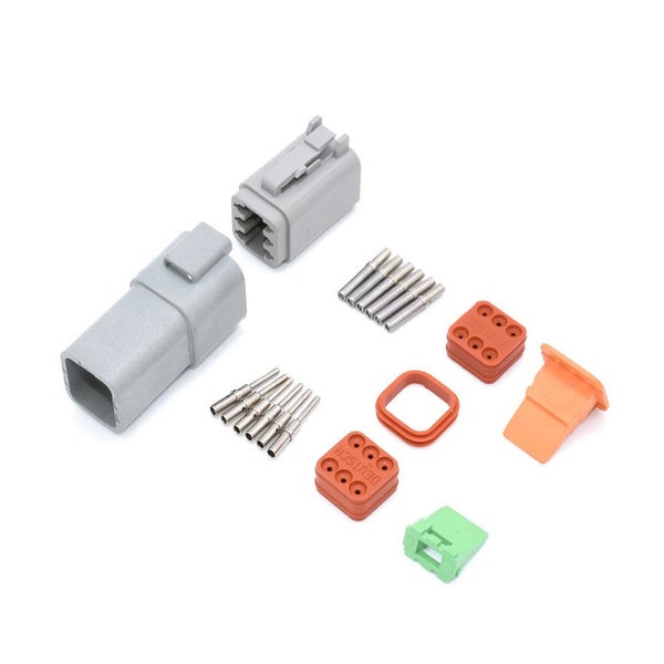 Deutsch DT 6-Way 6 Pin Electrical Connector Waterproof Plug Kit Carousel 1