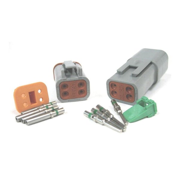 Deutsch DT 4-Way 4 Pin Electrical Connector Waterproof Plug Kit Carousel 1