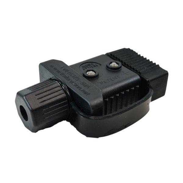 Trailer Vision 50 amp Anderson Plug Cover with Dust Cap Black Carousel 2