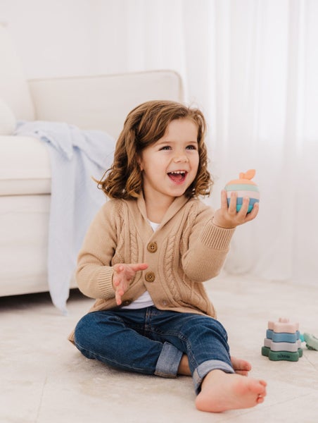 Bubble: Silicone Stacking Apple Teether Carousel 5