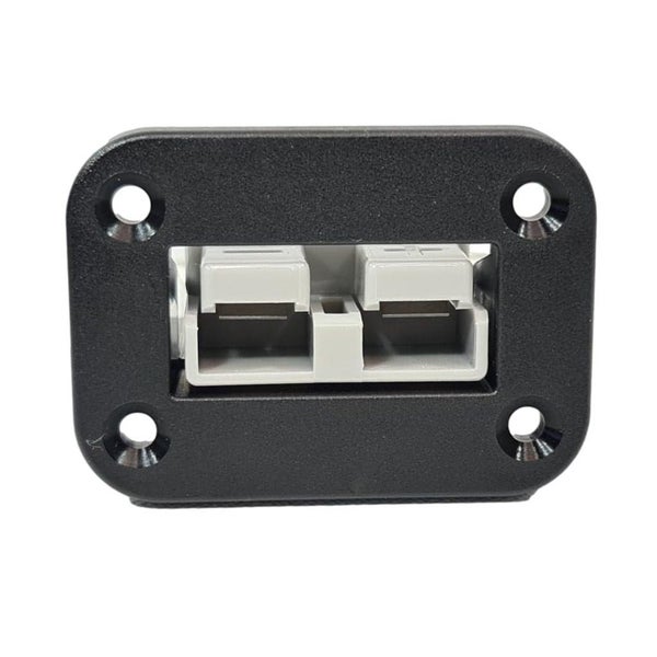 Flush Panel Mount Assembly suits 50 amp Anderson Plug inc Plug & Fittings Carousel 1