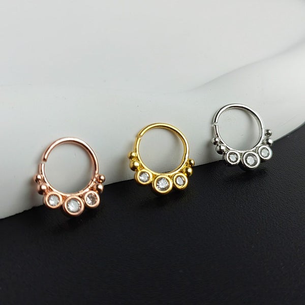 6pc Nose Ring Earring Carousel 11