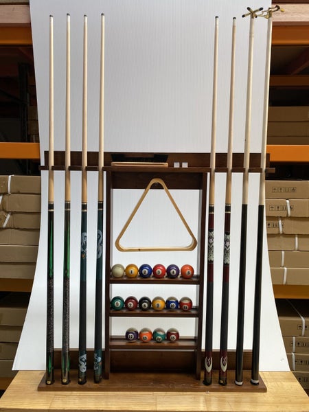 Pool Cue and Accessory rack Carousel 1