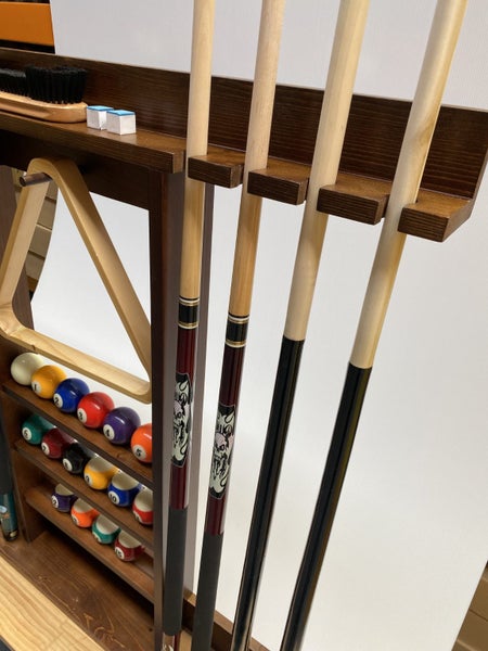 Pool Cue and Accessory rack Carousel 3