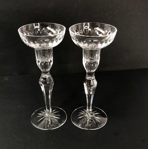 Crystal Candlestick Holders x 2 (16788) Carousel 1