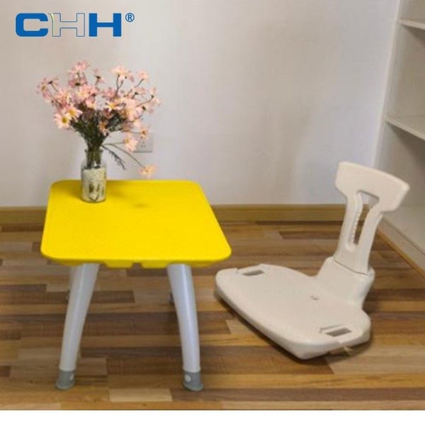 Kid's Square Table HDPE Yellow Top Carousel 2