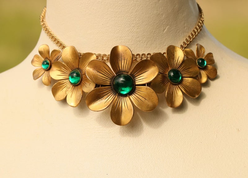 Vintage Dress Clip Set, Shoe Clips Buckle or Necklace Carousel 2