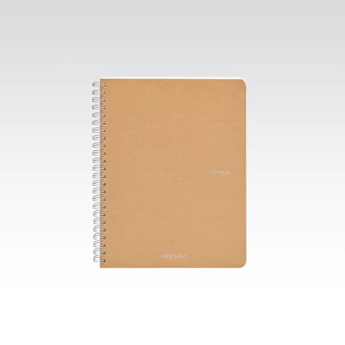 Fabriano Ecoqua Original Spiral 90gsm Graph 5Mm A5 70sht Brown Carousel 1