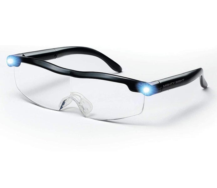 Mighty Sight LED Magnifying Eyewear Black Carousel 1