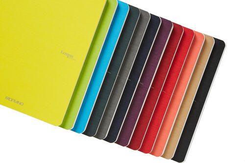Fabriano Ecoqua Original Stapled 90gsm Lined A4 40sht Flamingo Carousel 3