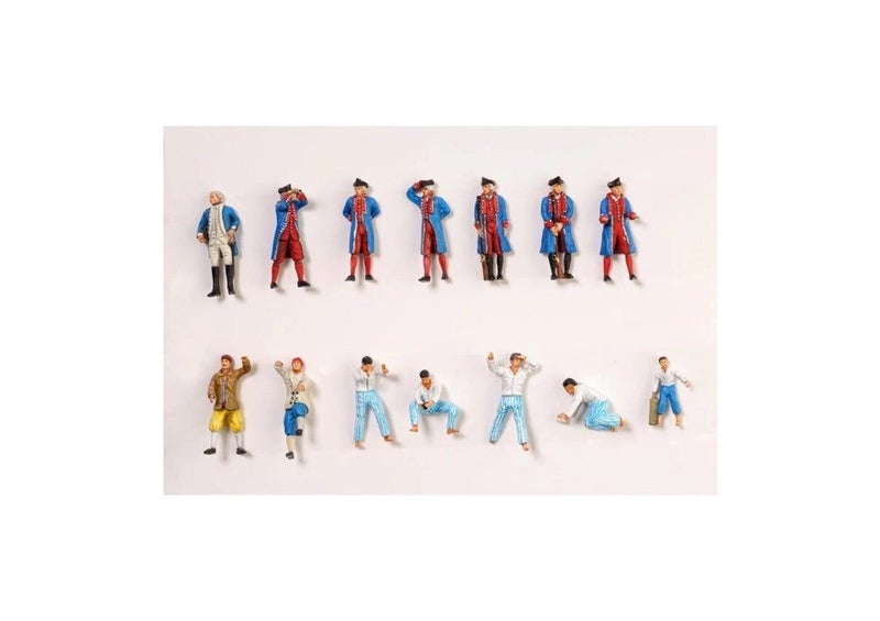 Artesania Latina 22517F 14 figures for La Fayette Carousel 1