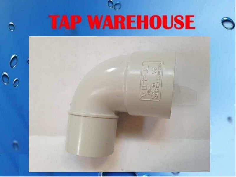 Tapwarehouse 40 mm 88° F-M PVC DWV Spigot Bend Carousel 1