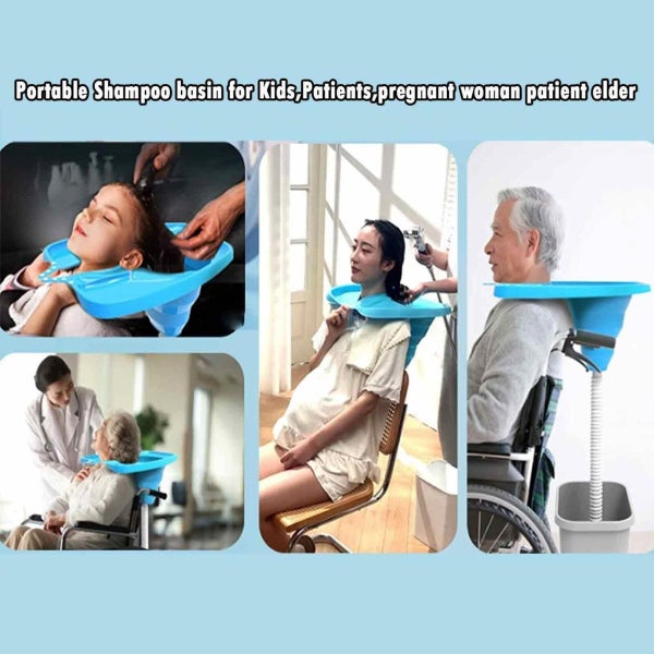 NEW Foldable Hair Basin Salon Hairdressing Shampoo Bowl Hair Washing Carousel 9