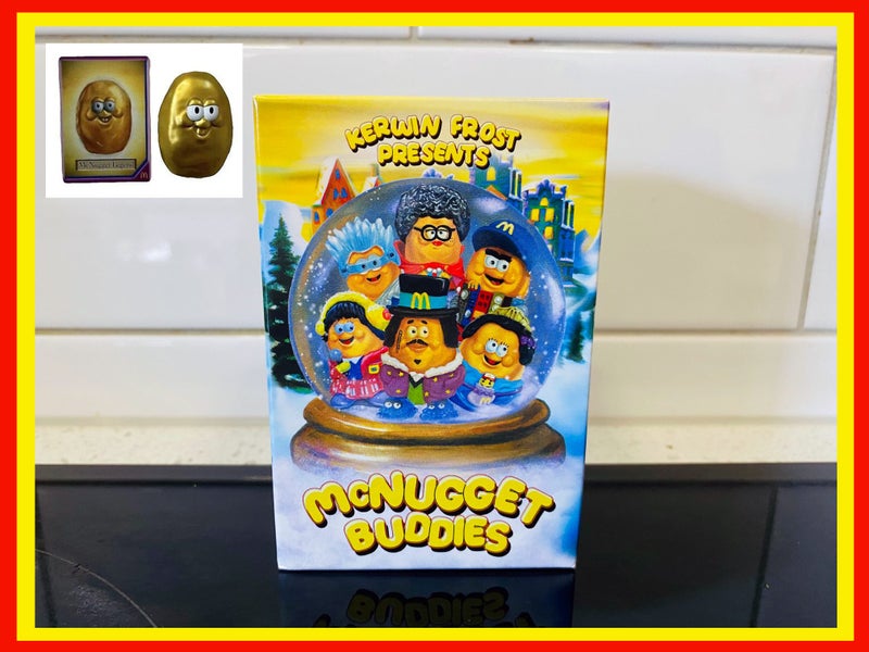 McDonalds - Kerwin Frost Nugget Buddies - McNugget Legend - GOLD Nugget - #775!! Carousel 1