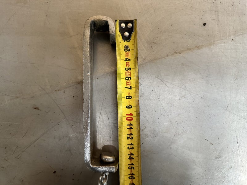 Butchers Stainless Meat Rail Swivel Hook with Gambrel Carousel 3