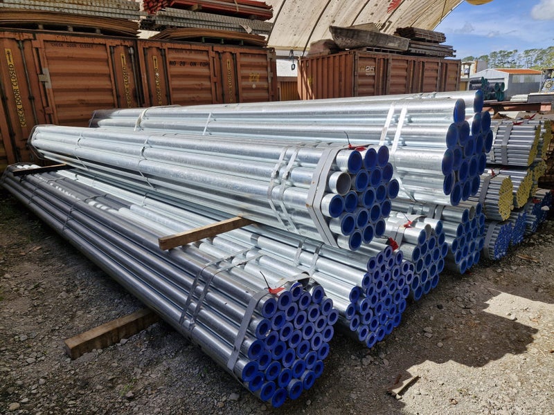 Pipe Galvanized Steel 88mm OD x 4.0mm WT x 6500mm Carousel 2