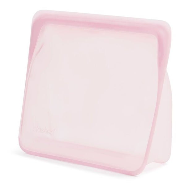 Stasher Stand Up Bag Mega - Pastel Pink Carousel 1