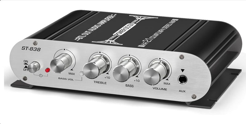2.1 Channel HiFi Stereo Subwoofer Amplifier, 80w subwoofer support Carousel 1