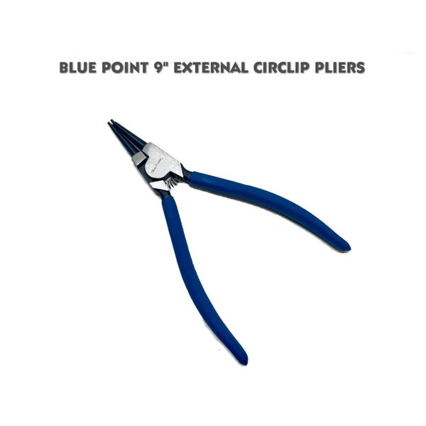 Blue Point External Circlip Pliers 9" Straight 40-100mm Carousel 1