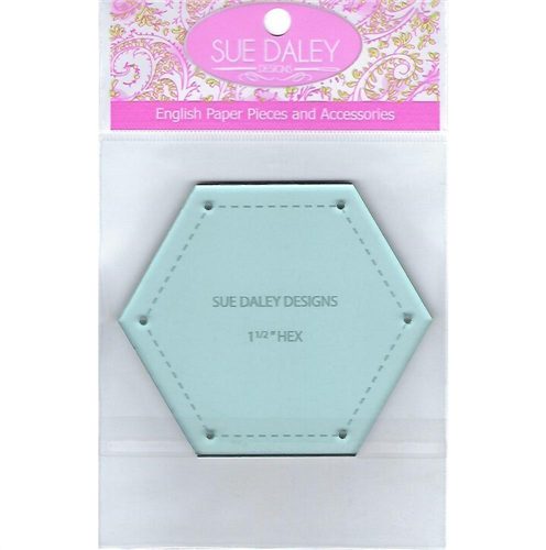 Sue Daley Template - Hexagon 1-1/2" Carousel 1