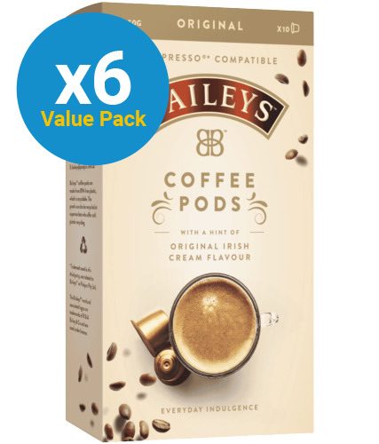 Podista: Bailey's Coffee Pods - 10s (6 Pack) Carousel 1