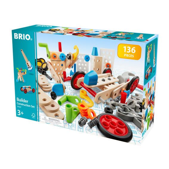 BRIO Builder - Construction Set 136 Pieces Carousel 1