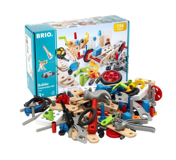 BRIO Builder - Construction Set 136 Pieces Carousel 2