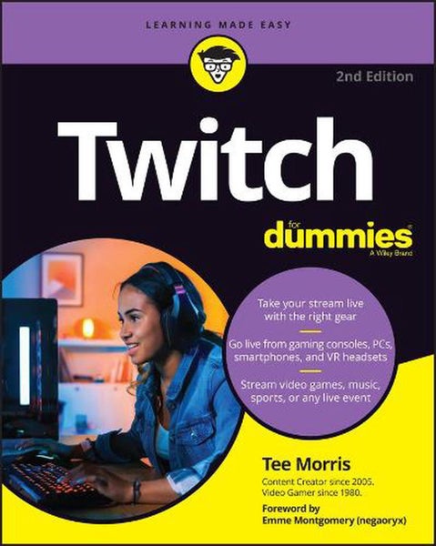 Twitch For Dummies by Tee Morris - Paperback Carousel 1