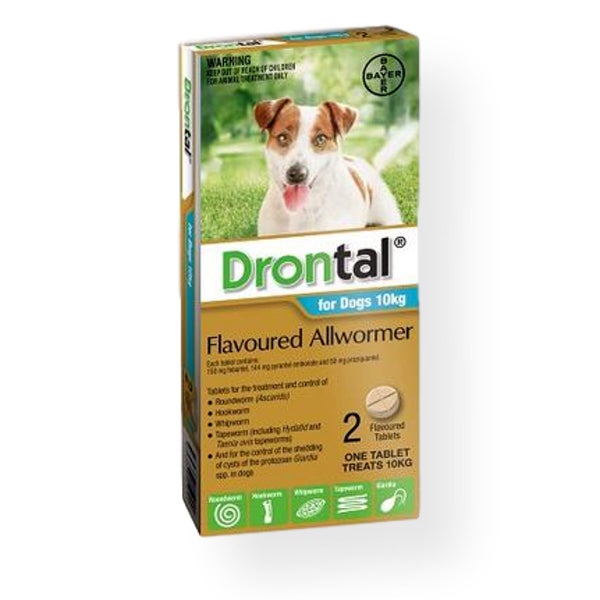 Drontal Dog Worming Tablets 2 Pack Carousel 1