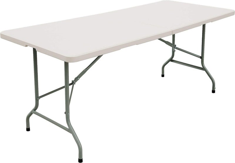 FOLDING TABLE TRESTLE DINING OUTDOOR PICNIC TABLE 152CM