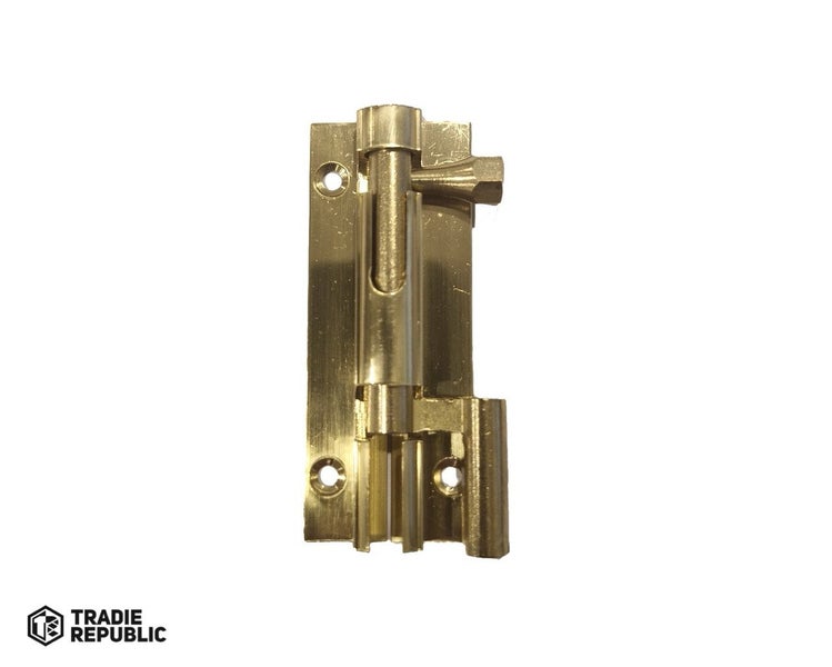 Miles Nelson Neck Bolt /Barrel Bolt 60mm Brass 469BR0860 Carousel 1