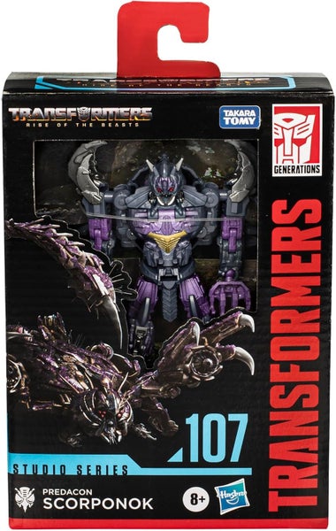 Transformers Deluxe Studio Series #107 - Rise of the Beasts Predacon Scorponok Carousel 2