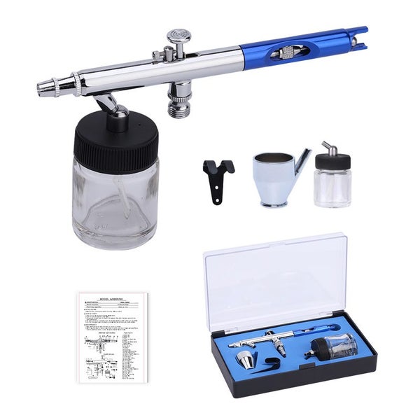 FORMULA SUCTION AIRBRUSH DUAL ACTION 0.5MM BLUE Carousel 1
