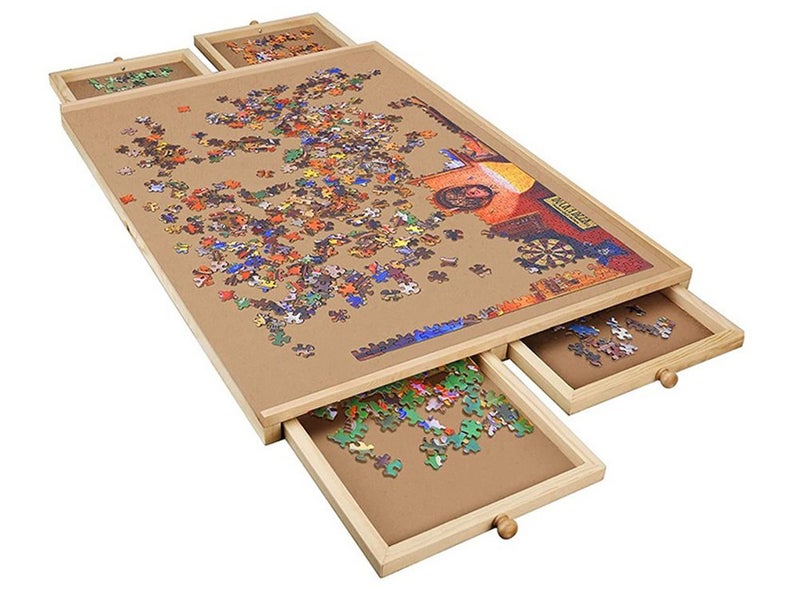 Jigsaw Table Puzzle Craft Board Table Game - (NZ CLEARANCE) Carousel 2